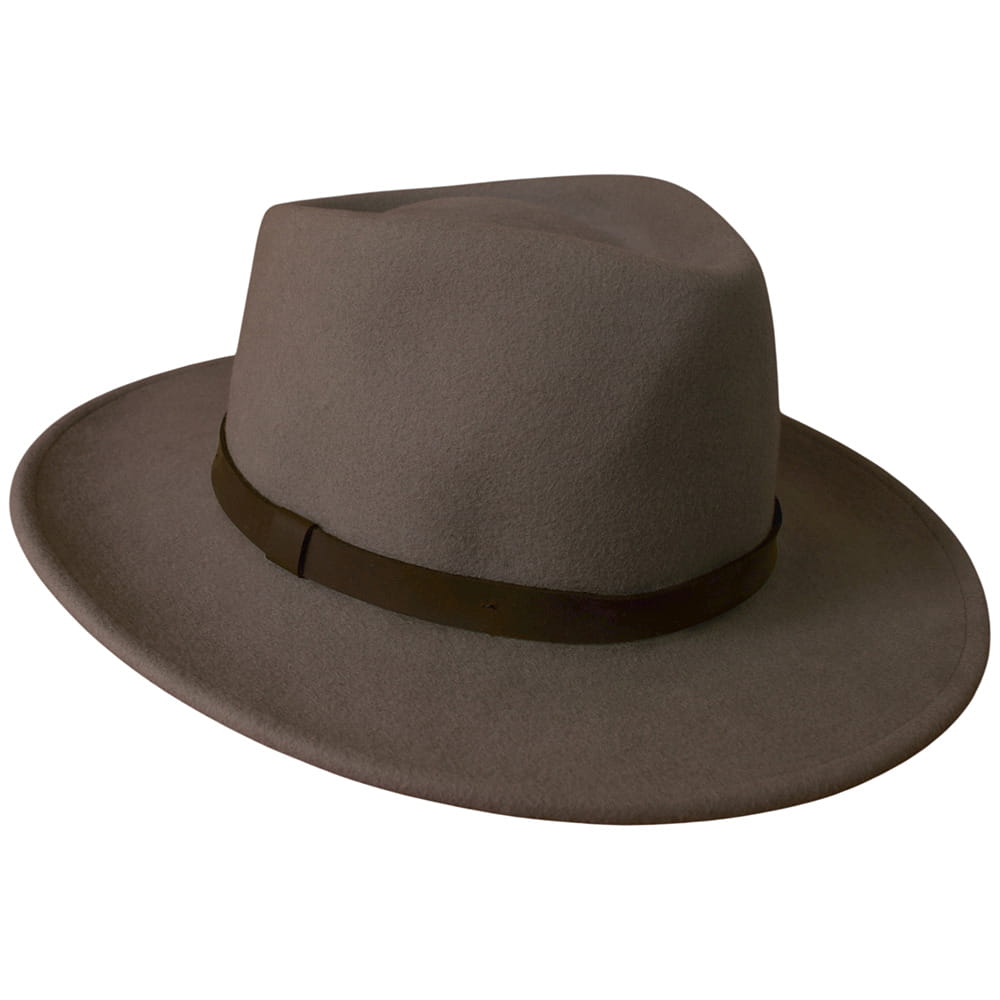 Wide Brim - Grey