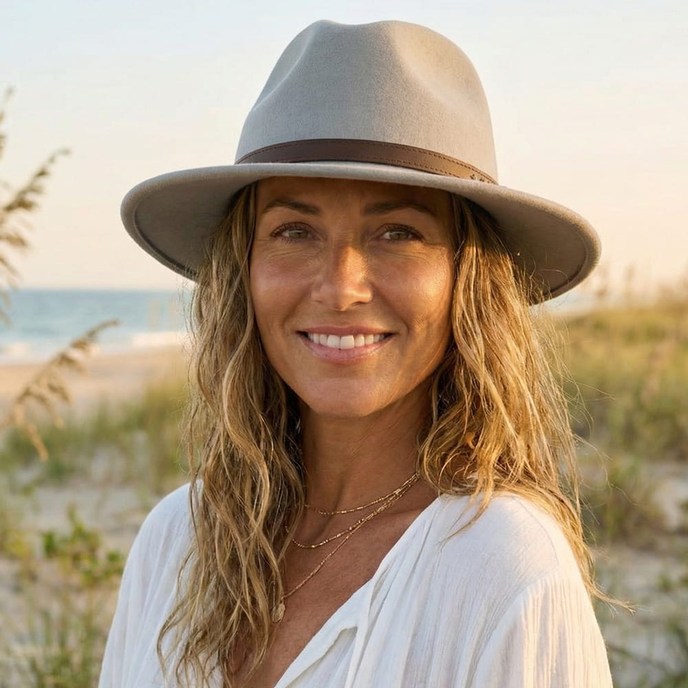 Short Brim - Grey